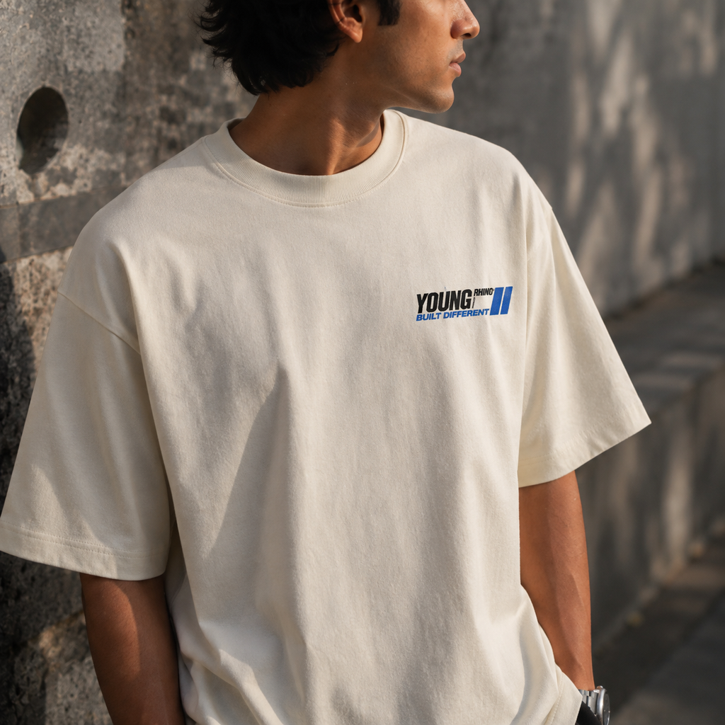 Oversized off-white Tag T-Shirt