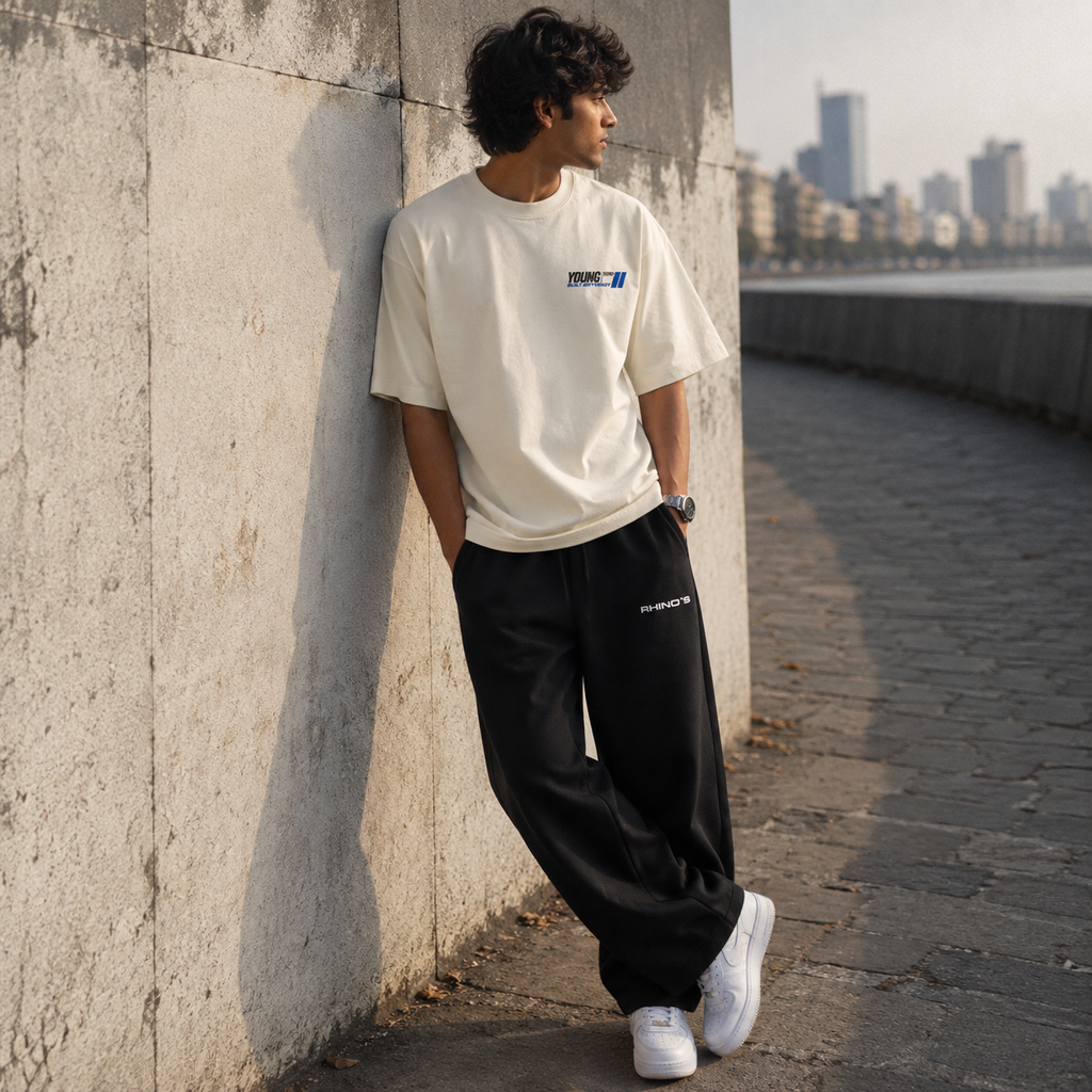 Oversized off-white Tag T-Shirt