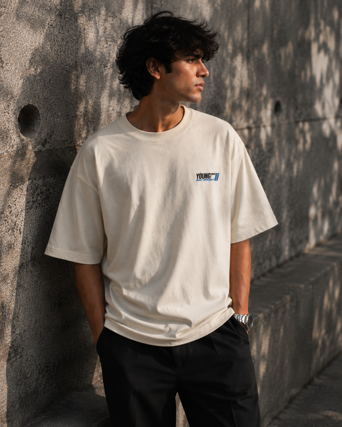 Tag Edition-Off White Oversized T-Shirt