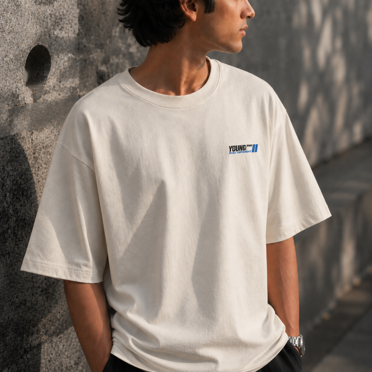 Tag Edition-Off White Oversized T-Shirt