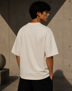 Coffee Edition-Off White Oversized T-Shirt