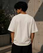 Doomed Edition-Off White Oversized T-Shirt